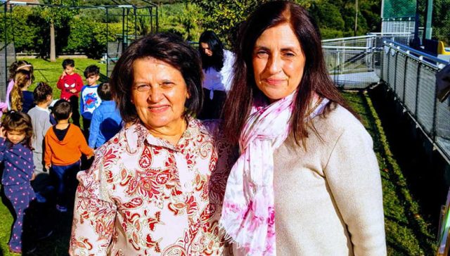 Στιγμιότυπο από τη δράση Από γενιά σε γενιά στο Νηπιαγωγείο των Εκπαιδευτηρίων Παναγία Προυσιώτισσα στο Αγρίνιο.